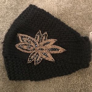 NWT Bejeweled fashion head warmer head band.